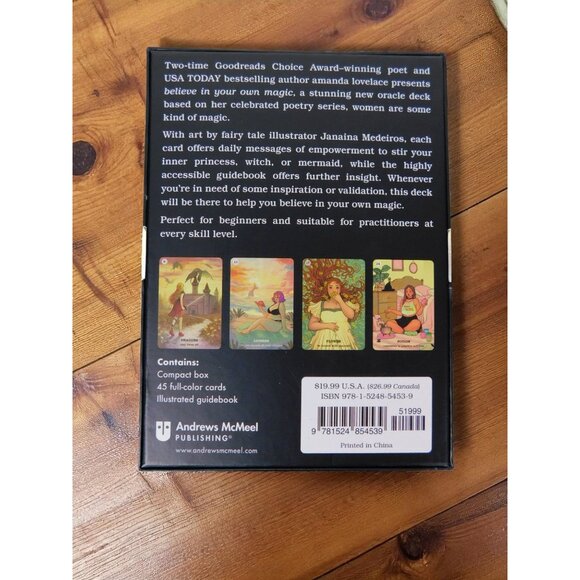 Believe In Your Own Magic Oracle Deck By Amanda Lovelace - Picture 5 of 11
